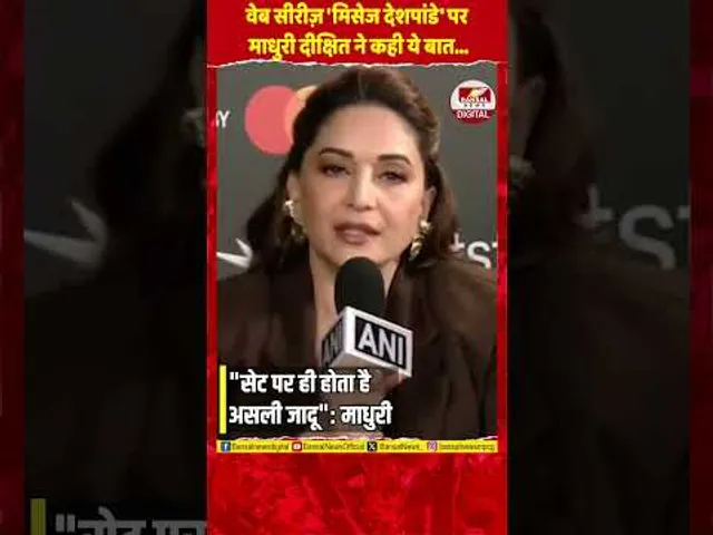 अपनी Upcoming Web Series 'मिसेज देशपांडे' पर Actress Madhuri Dixit ने कही ये बात...