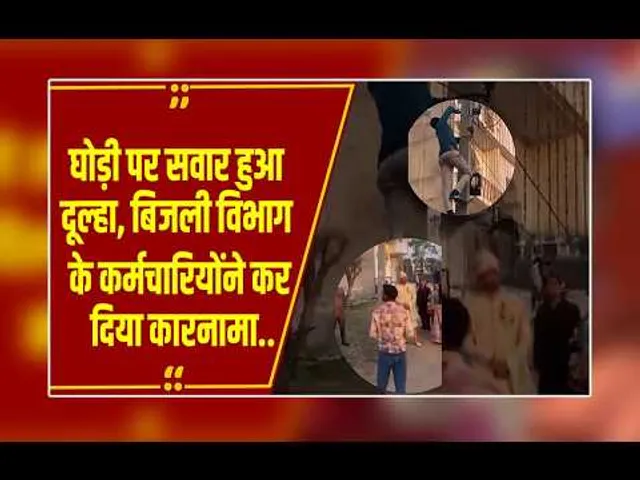 Bijnor: इधर निकल रही थी बारात, उधर पोल पर चढ़कर बिजली विभाग ने काट दी दूल्हे के घर की लाइट