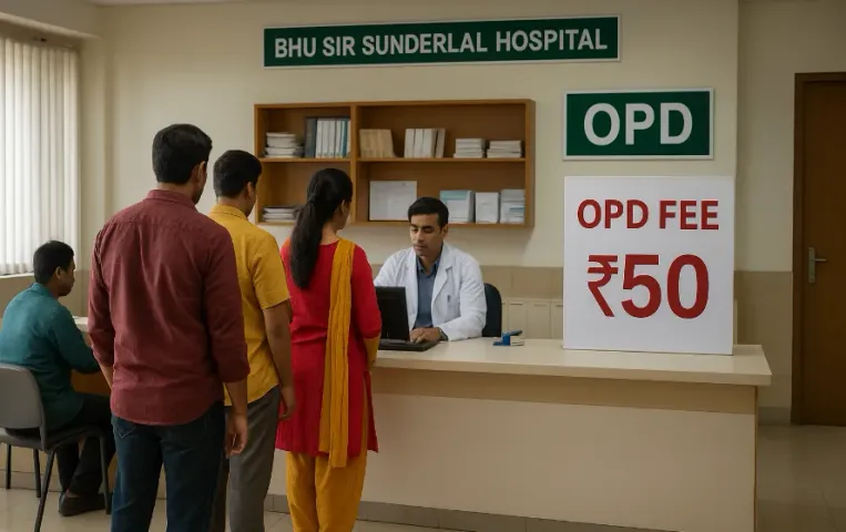 BHU OPD Fee: सर सुन्दरलाल अस्पताल में ओपीडी फीस बढ़ी, अब 30 की जगह 50 देना होगा, मरीजों को मिलेगा 28 पेज का नया बुकलेट