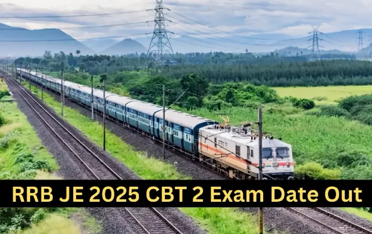 RRB JE CBT 2 Exam Date
