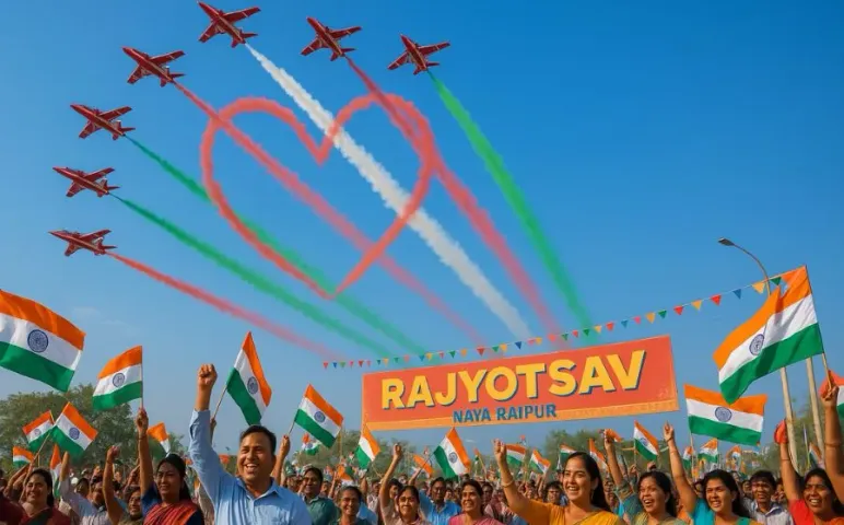 Raipur Suryakiran Aerobatic Show