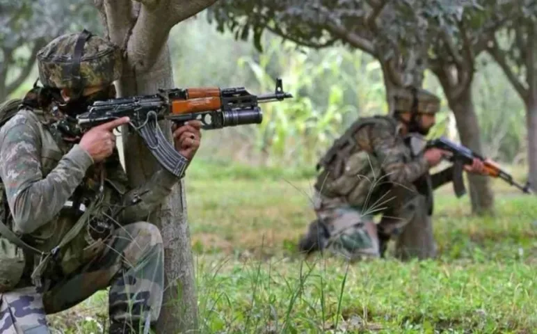 Army encounters 3 terrorists in Akhnoor Jammu Kashmir Terrorists Killed hindi news