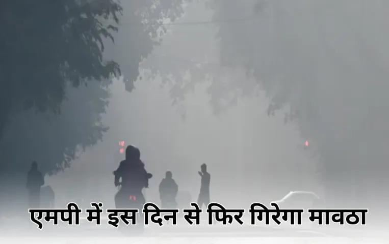 MP में ठंड का तीसरा दौर: 12 जनवरी से फिर गिरेगा मावठा, 24 घंटे में पड़ेगी कड़ाके की ठंड