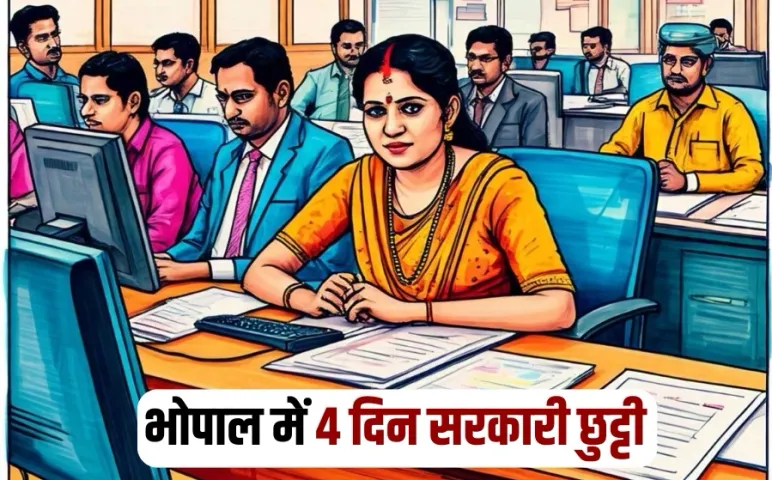 Bhopal Local Holiday List mp government employees news