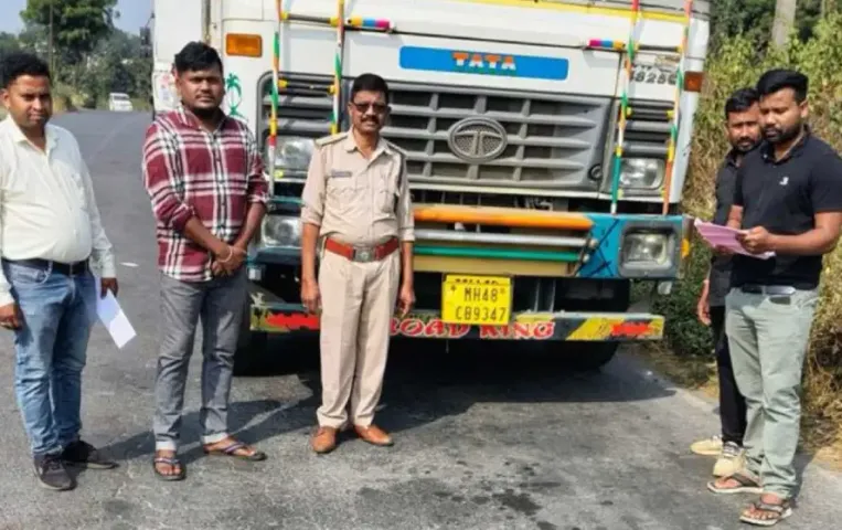 CG Balrampur Rice Truck