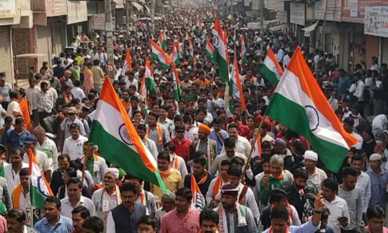 CG Congress Tiranga Yatra