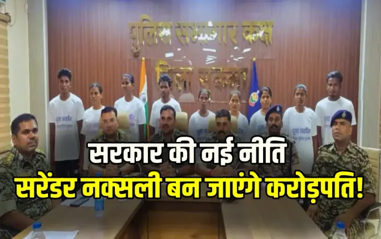 CG Naxal Policy 2025