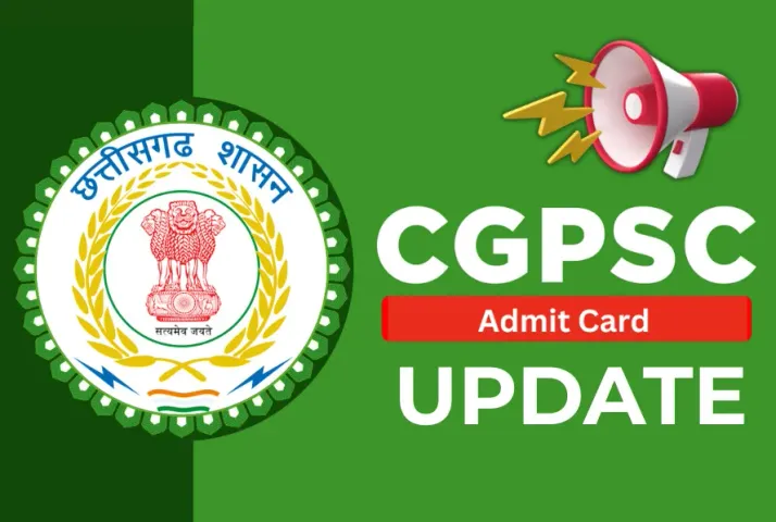 CGPSC Mains Exam 2024-25 Admit Card