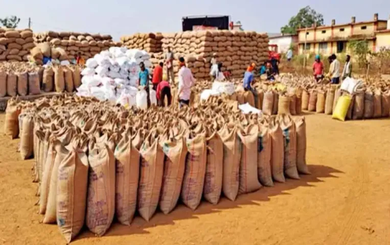 Dhaan Kharidi Kendra Chalo Abhiyan