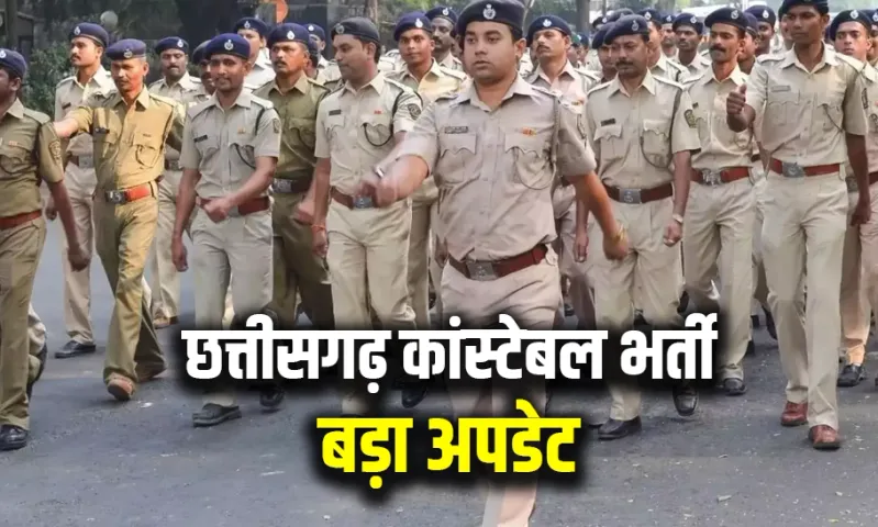 Chhattisgarh Police Constable Bharti