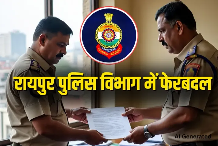 Raipur Police Transfer