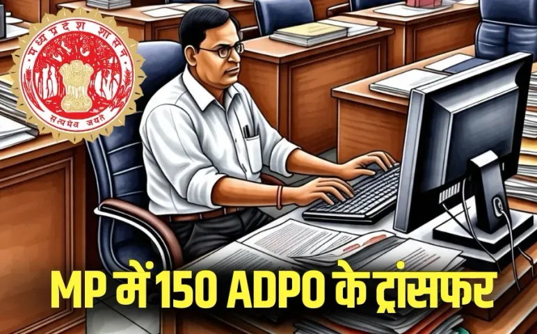 MP ADPO Transfer List hindi news