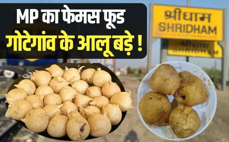 MP Famous Food Gotegaon Aloo Vada recipe Railway Station Shridham
