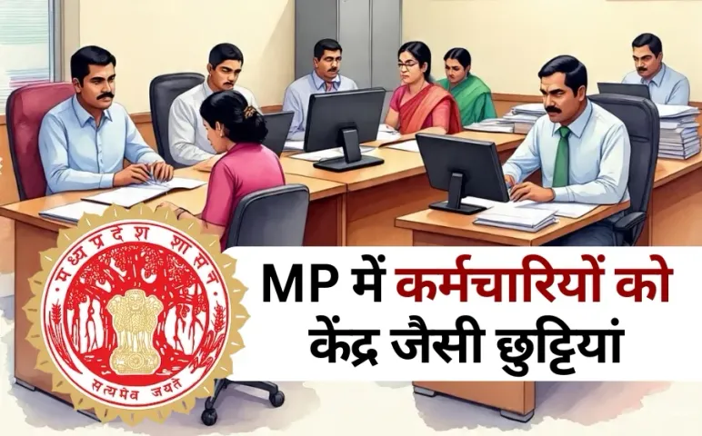 MP Govt Leave Rules 2025: MP के सरकारी कर्मचारियों को केंद्रीय कर्मचारियों की तरह मिलेंगी छुट्टी, जानें केंद्र के नियम