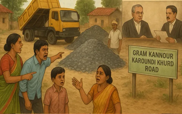 MP Katni News: कलेक्टर ने ठेकेदार को लीज पर दे दी तीन गांवों की जमीन, गांव का एक मात्र रास्ता बंद, HC में सुनवाई आज