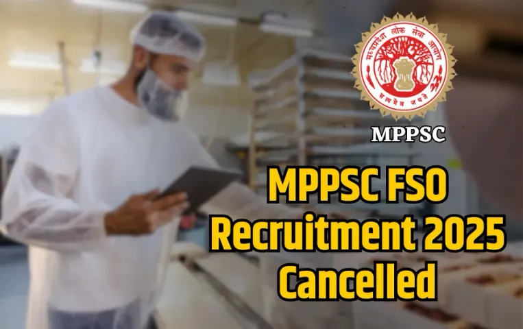 MPPSC FSO Recruitment 2024 Canceled