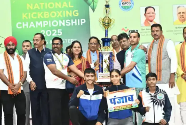 National Kickboxing Championship 2025, Raipur Sports News