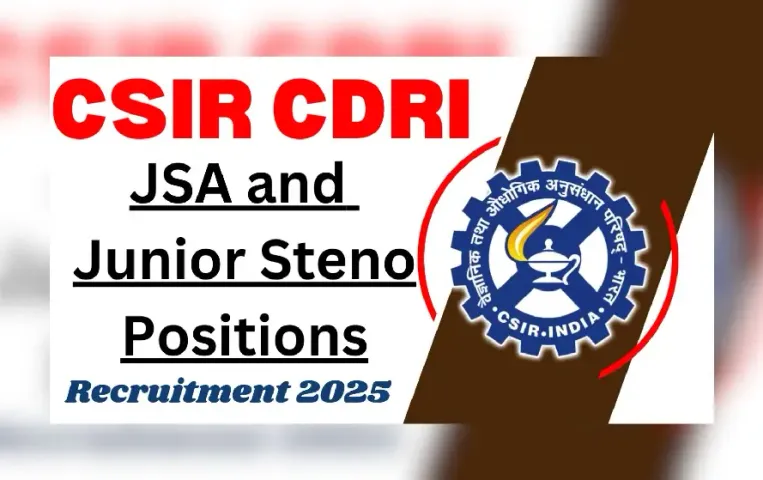 csir cdri recruitment 2025