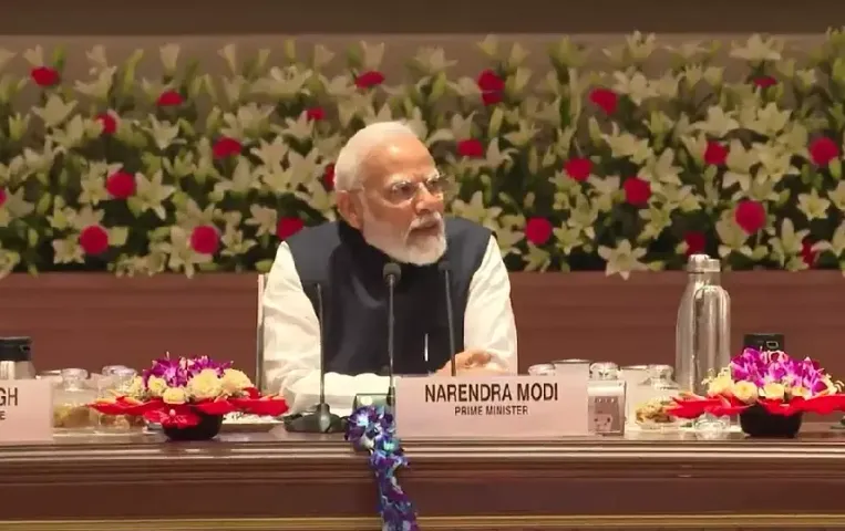 Niti Aayog Meeting 2025 PM Modi