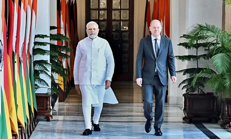 Olaf Schulz's India visit