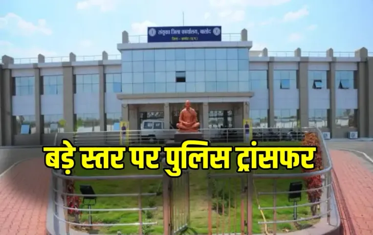 Chhattisgarh Police Transfer