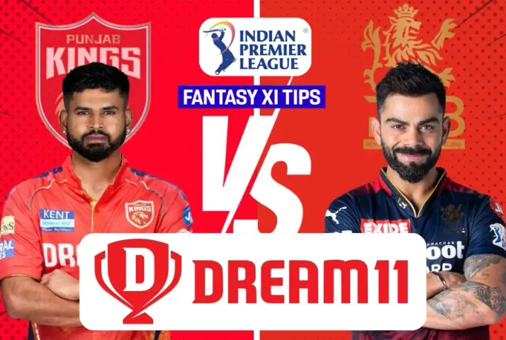 RCB vs PBKS Dream11 Prediction match 34 fantasy tips