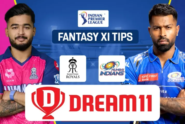 RR vs MI Dream11 Prediction IPL 2025, Rajasthan Royals and Mumbai Indians Match 50