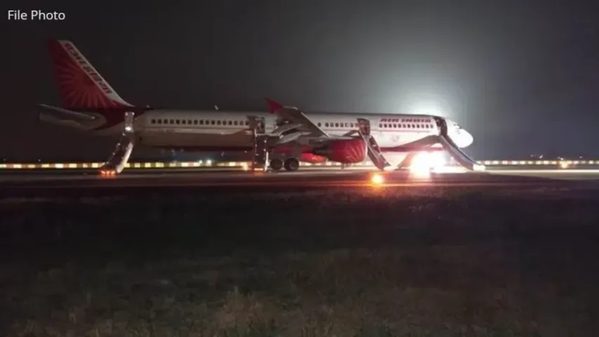 CG Air India technical fault Raipur News
