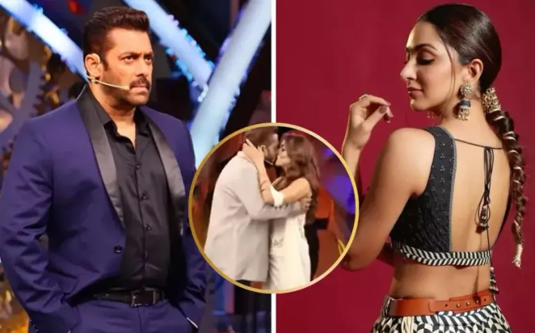 Salman Khan Kiara Advani Kiss Bigg Boss Season 18