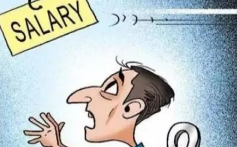 Some MP Outsource Employees did not get salary hindi news