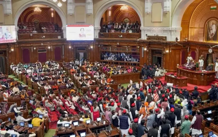 UP Assembly Monsoon Session 11 august school merger electricity privitization issue can be raised zxc