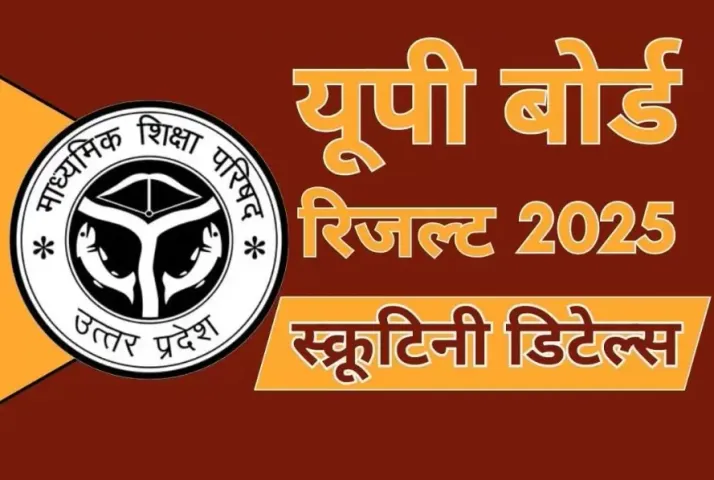 UP Board Scrutiny 2025 Date