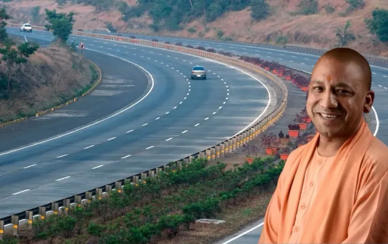 UP CM Yogi Adityanath Ganga Expressway construction update