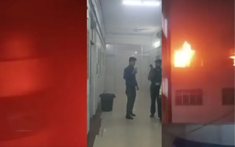 UP Lucknow Lokbandhu hospital fire CM Yogi