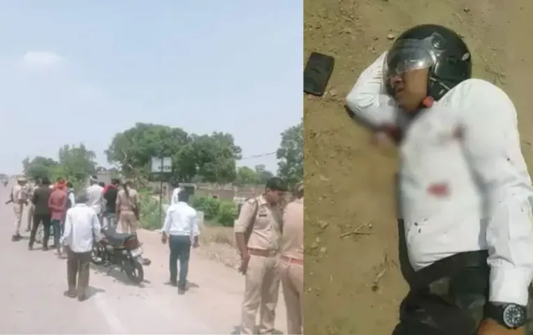 UP Prayagraj lawyer shot daylight updates