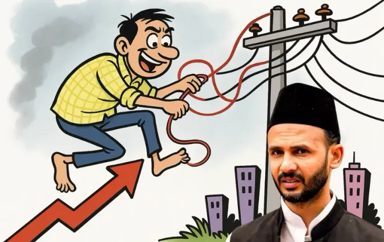 UP Sambhal MP Ziaurrahman Barq submit 6 lac fine electricity theft case zxc