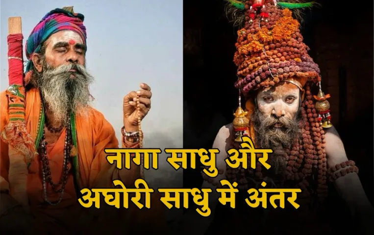 Naga Sadhu VS Aghori Sadhu