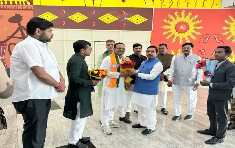 Union Minister Prahlad Joshi Visit CG