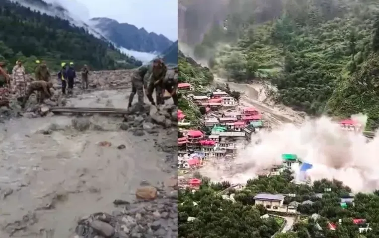 Uttarakhand Uttarkashi Dharali Cloud Burst Tragedy update hindi zxc
