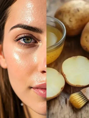Raw Potato Face Massage Summer Skin Care Routine