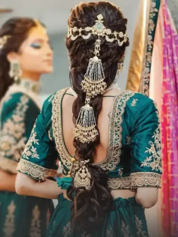 bridal look hairstyle