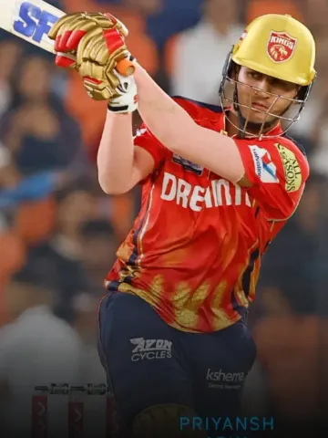 priyansh arya ipl 2025 GT vs PBKS