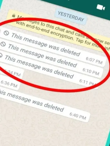 Whatsapp Deleted Messages