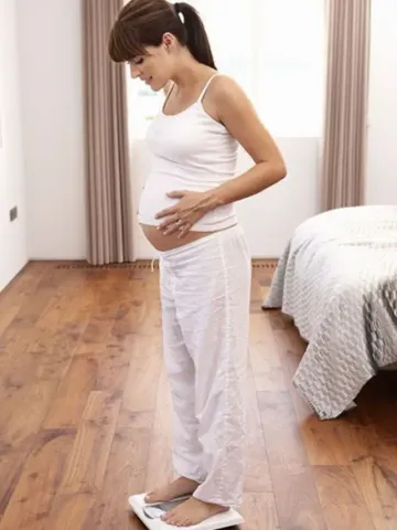 Pregnancy weight gain risk