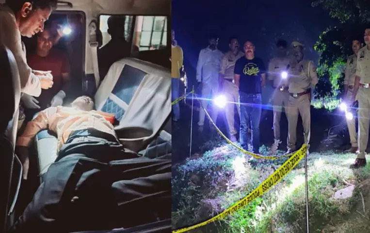 Encounter In UP: एक लाख का इनामी बदमाश ढेर, एसओ को गोली लगी, बुलेट-प्रूफ जैकेट ने बचाई जान