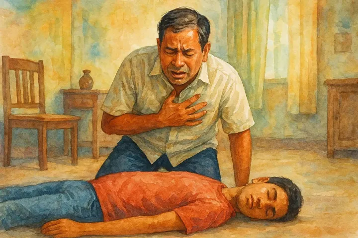 Datia Father Son Death: सड़क हादसे ने छीना जवान बेटा, सदमे से हार्ट अटैक आने से पिता की भी गई जान