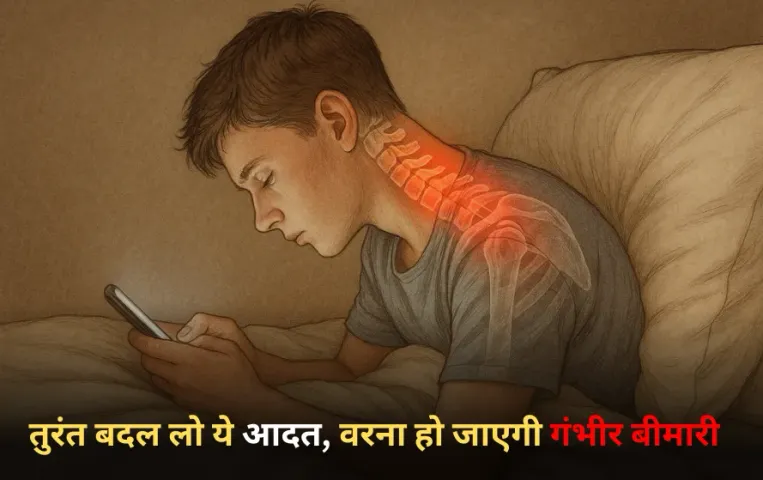 Mobile Neck Pain: तुरंत बदल लो घंटों गर्दन झुकाकर मोबाइल चलाने की आदत, वरना हो जाएगी यह गंभीर बीमारी