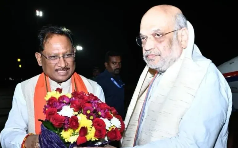 Amit Shah Chhattisgarh Visit