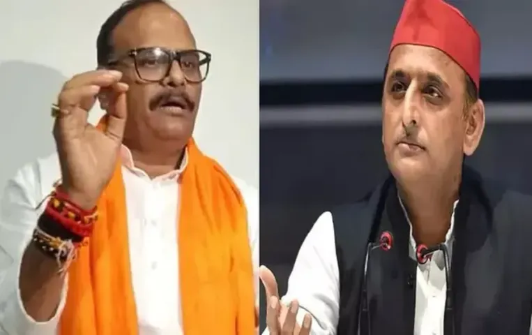 SP BJP CONTROVERSY: सपा-ब्रजेश पाठक विवाद में अखिलेश यादव की एंट्री, कहा-