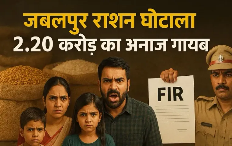 Jabalpur Ration Scam: गरीबों का गेहूं चावल खा गए अधिकारी, अब 33 लोगों पर FIR, जबलपुर में 2.20 करोड़ का PDS राशन गायब